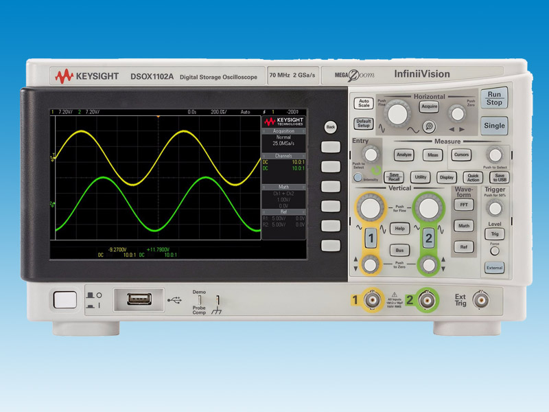 Keysight是德科技 1000X系列示波器 DSOX1102G 示波器